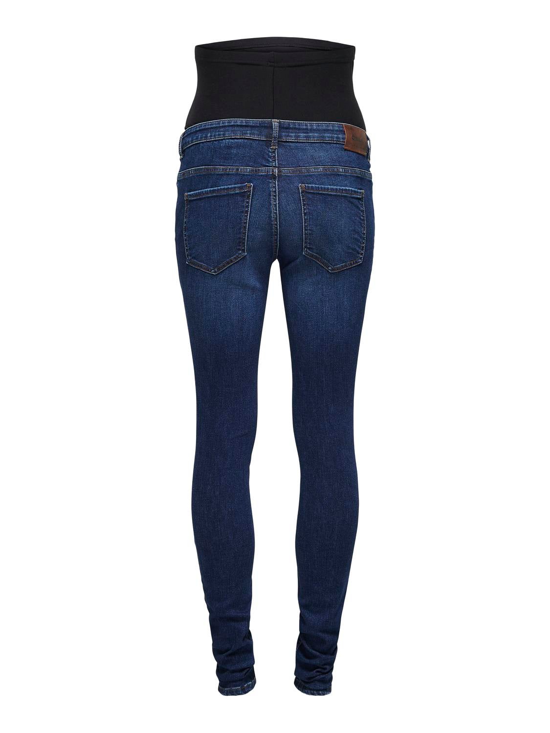 OLMBELLY Skinny Fit Jeans Medium Blue Denim