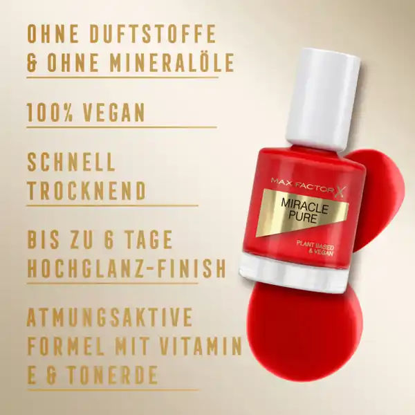 Miracle Pure Nailpolish 205&305 + Top Coat