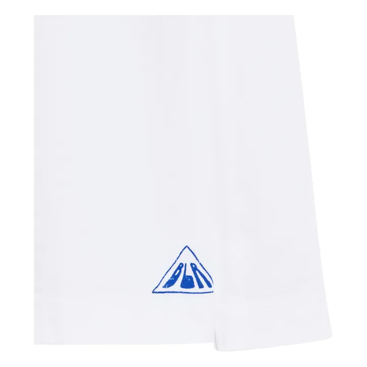 Bellerose T-shirt Manches Longues Poche Camo | Blanc