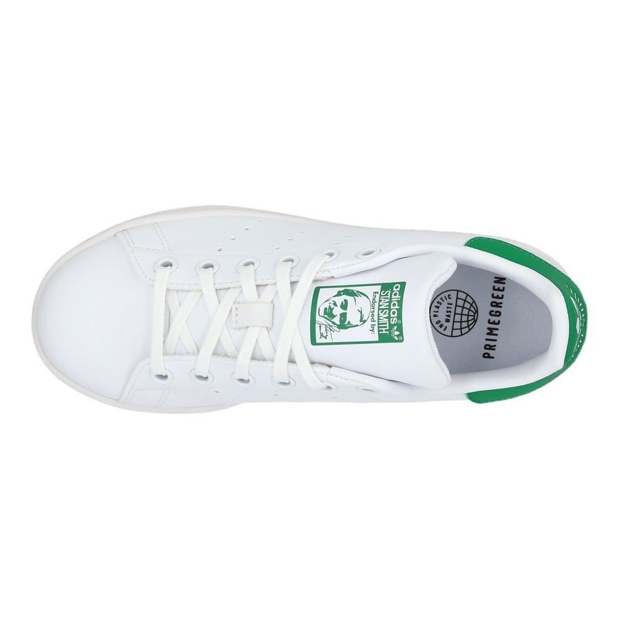 adidas Originals Chaussures Stan Smith Vegan - Blanc/Vert Enfant