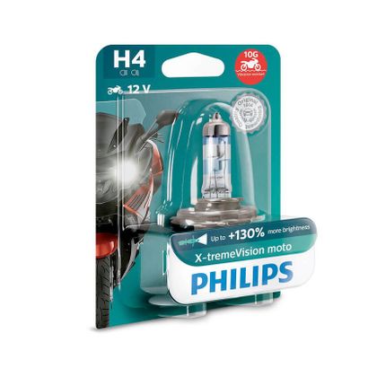 Ampoule Philips X-TREME VISION MOTO H4 12V Universel