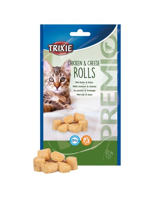 Trixie Premio - Kattensnack - Kip Kaas 50 g