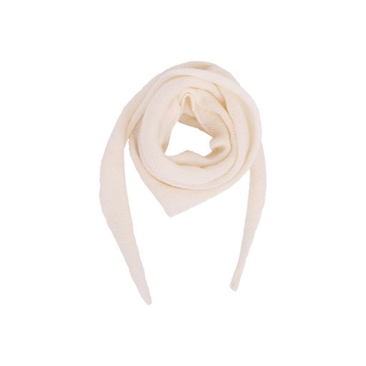 Neo Noir Misty Knit Tørklæde, Off White