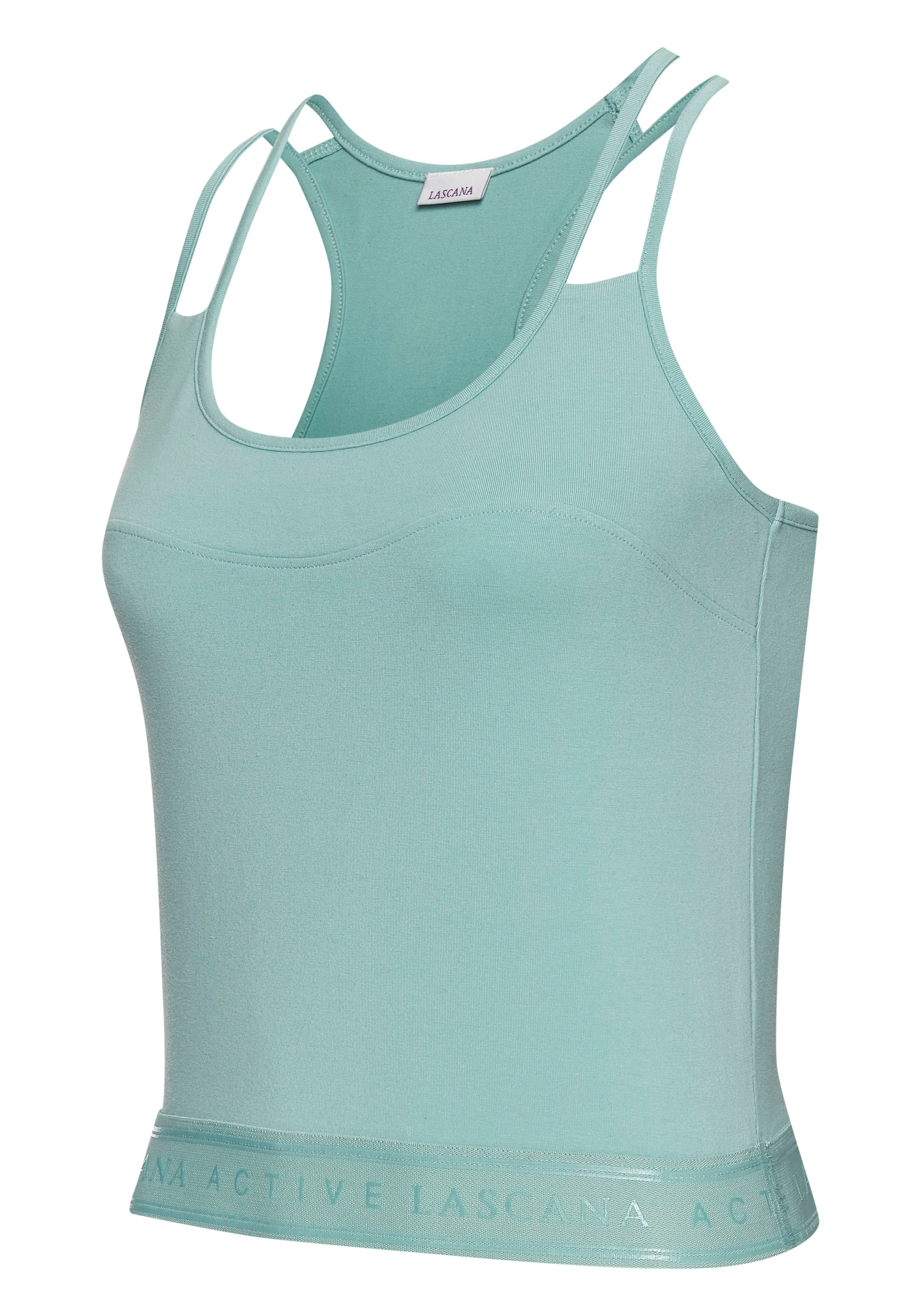 LASCANA ACTIVE Crop-Top , mit Teilungsnaht