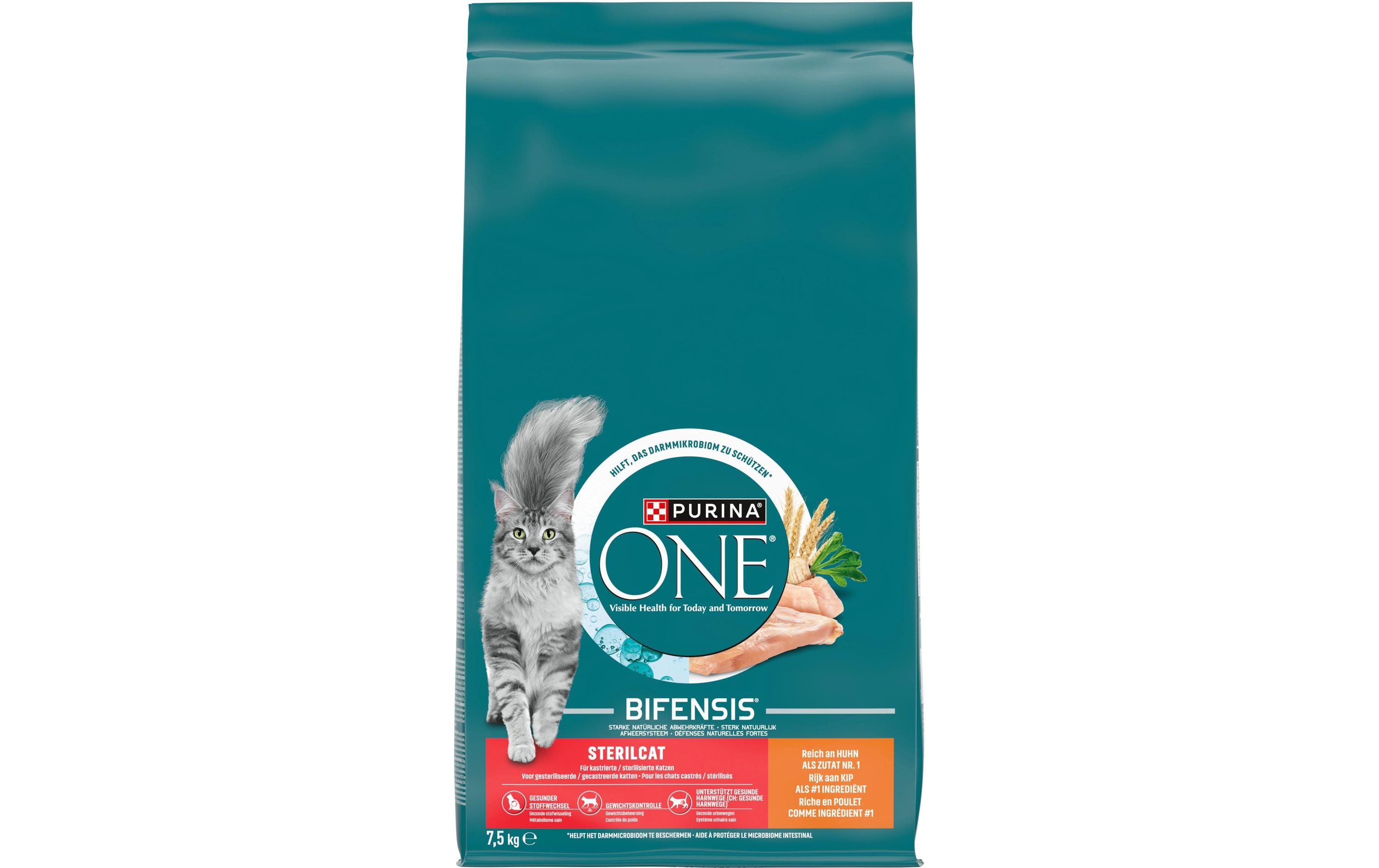 Trockenfutter Sterilcat Huhn & Weizen 7.5 kgAlleinfuttermittel für ausgewachsene Katzen