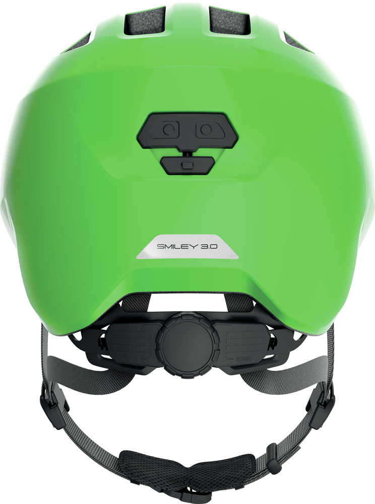 Refurbished ABUS Smiley 3.0 cykelhjelm Shiny Green - 50-55 cm