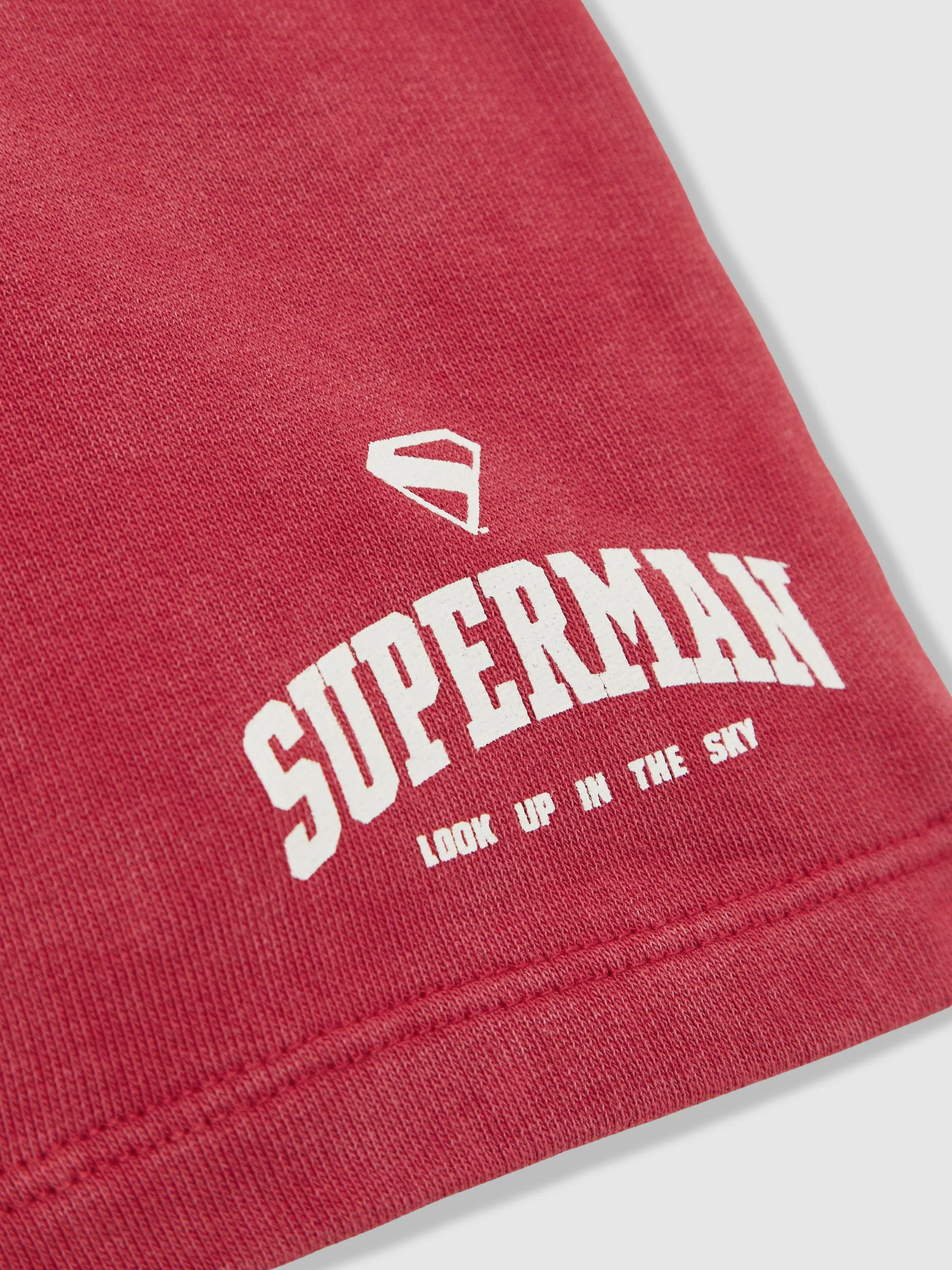 Superman | Reiss Cotton Logo Shorts