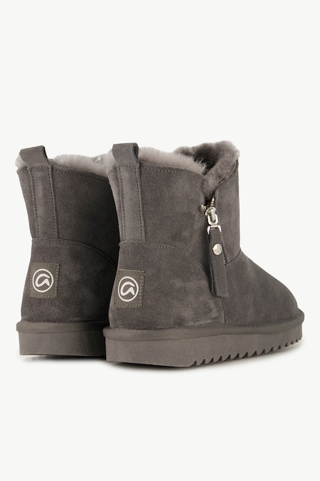 Ara Lammfell-Boots, Zipper, kuschelweich, leicht