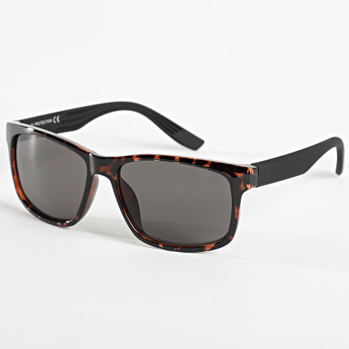 Lunettes De Soleil Noir Fauve