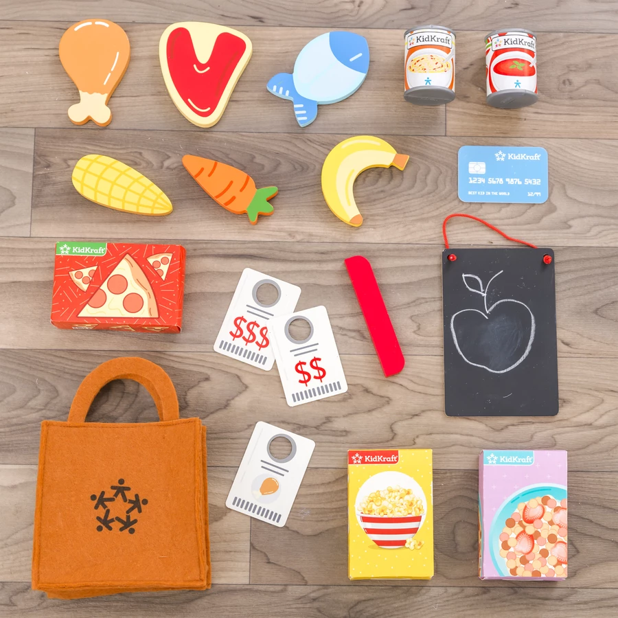 KidKraft® Lebensmittelladen Let's Pretend™ zum Aufklappen
