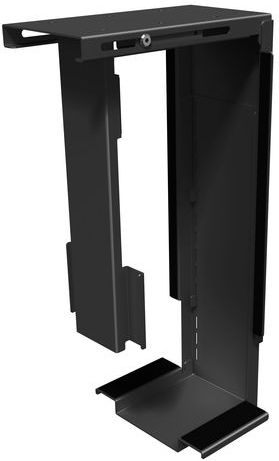 Dataflex Viewmate Bureau-gemonteerde CPU-houder Zwart