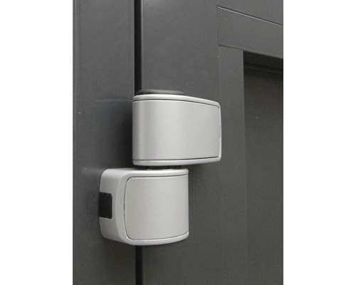 Aluminium voordeur Oregon wit 1100 x 2100 mm rechts
