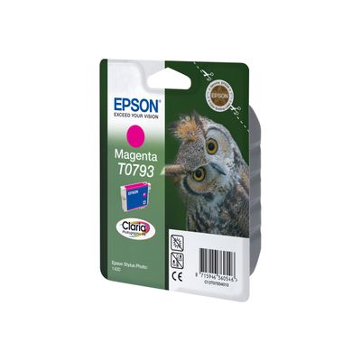 Epson T0793 Chouette - magenta - cartouche d'encre originale