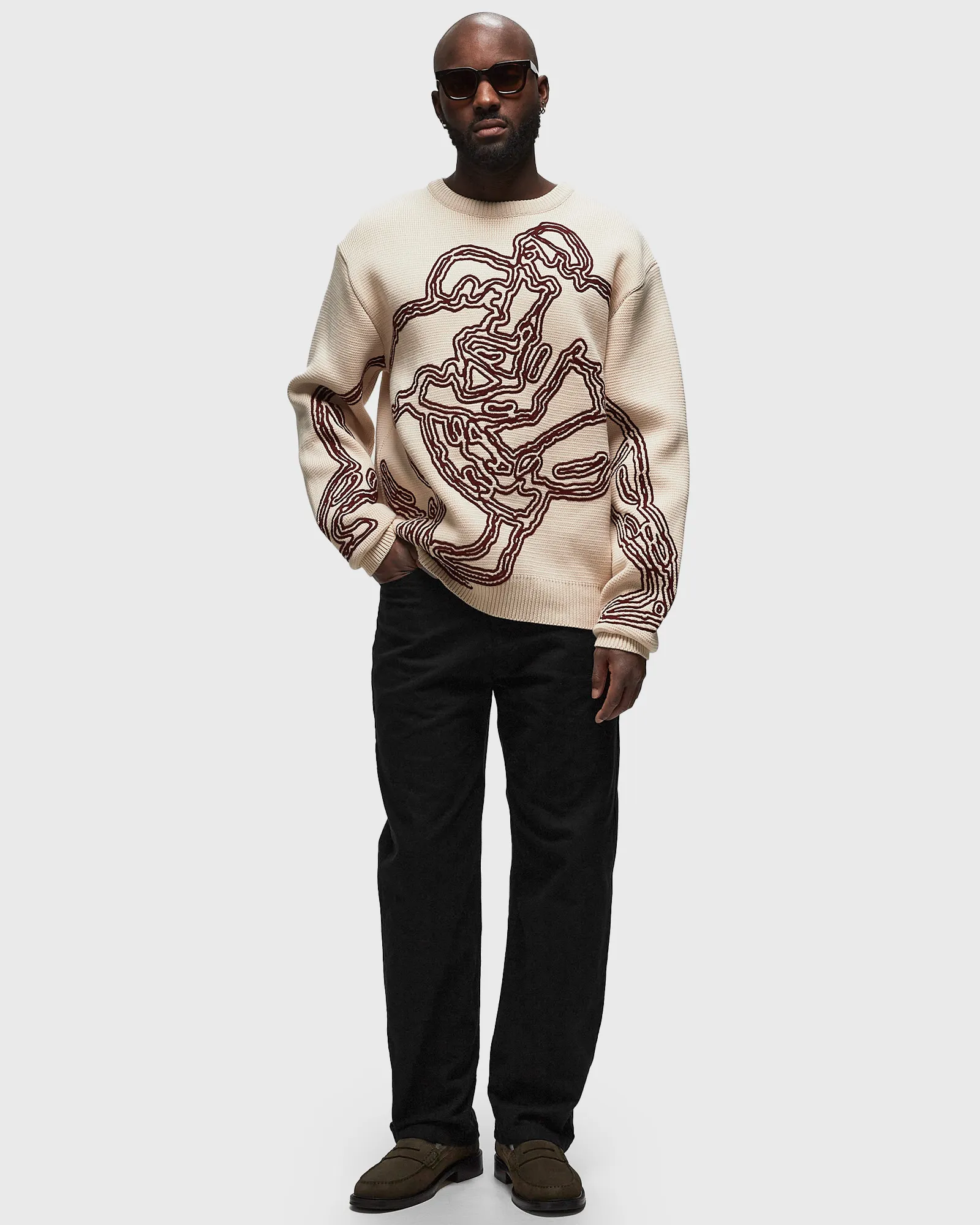 Arte Antwerp Fighters cord embroidery Knit
