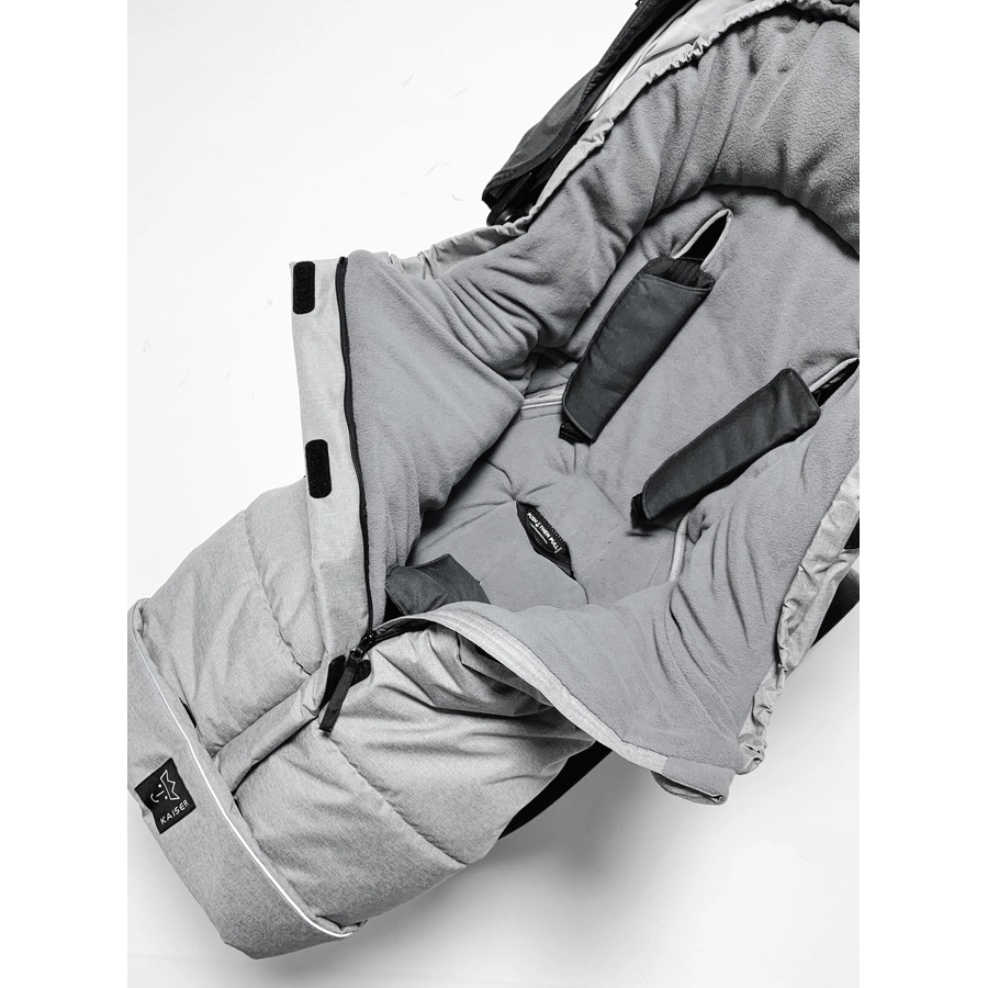 KAISER Thermo-Fleecefußsack Pooly navy