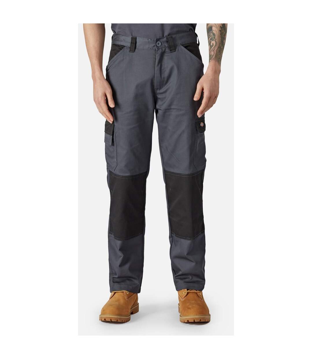 Dickies - Pantalon de travail - Homme (Gris / Noir) - UTFS9200