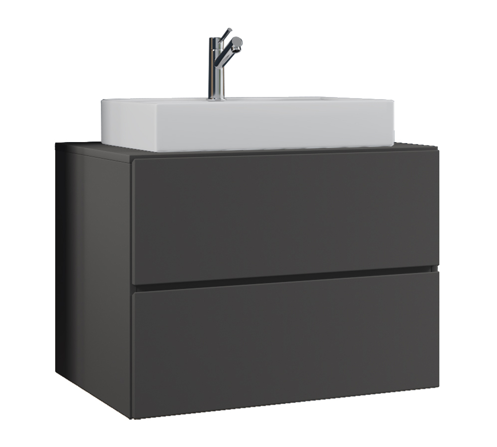 Waschtisch LENDAS S - anthrazit - 60 cm