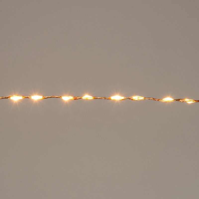 Koper Draadverlichting Classic - 330 LED Lampjes - 5 Meter - Warm Wit