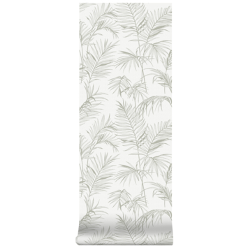 Vliesbehang Litho groen 106743