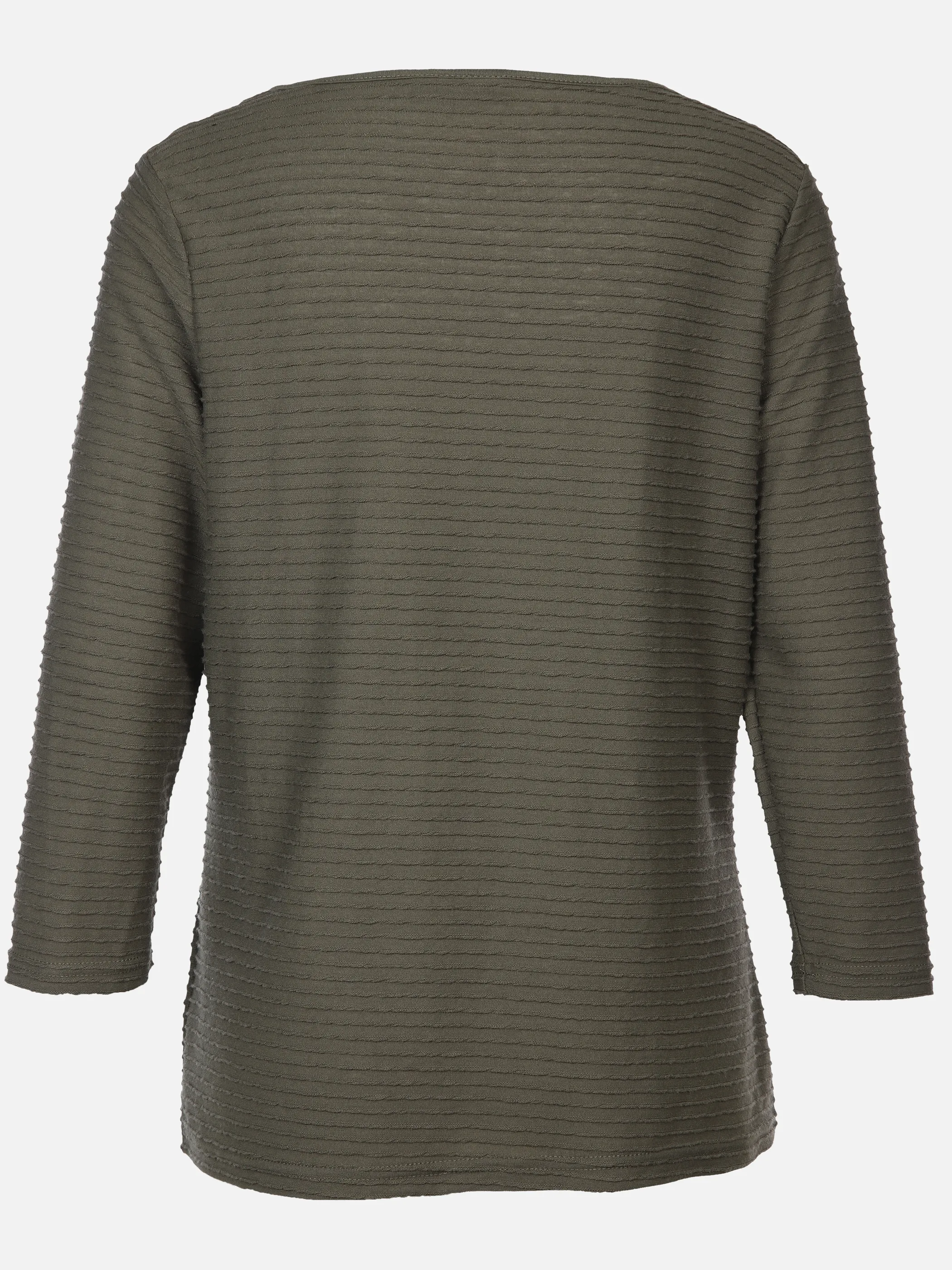 Damen Strukturshirt mit 3/4 Ärmel