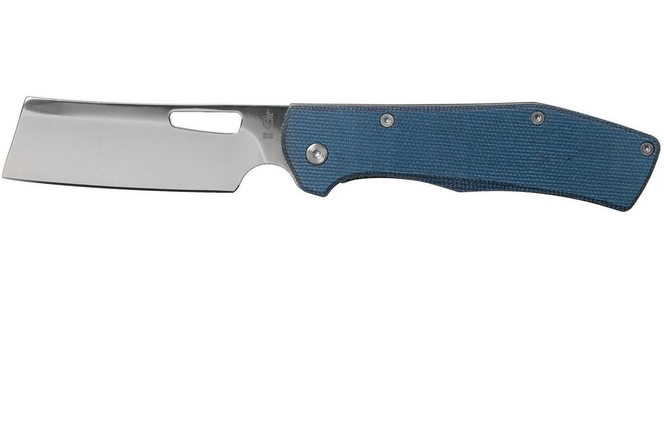 Gerber Flatiron 30-001795 D2 Micarta folding cleaver zakmes