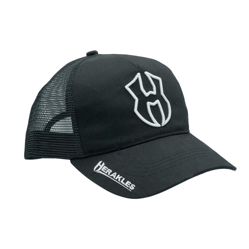 Casquette Herakles Black Trucker - Noir