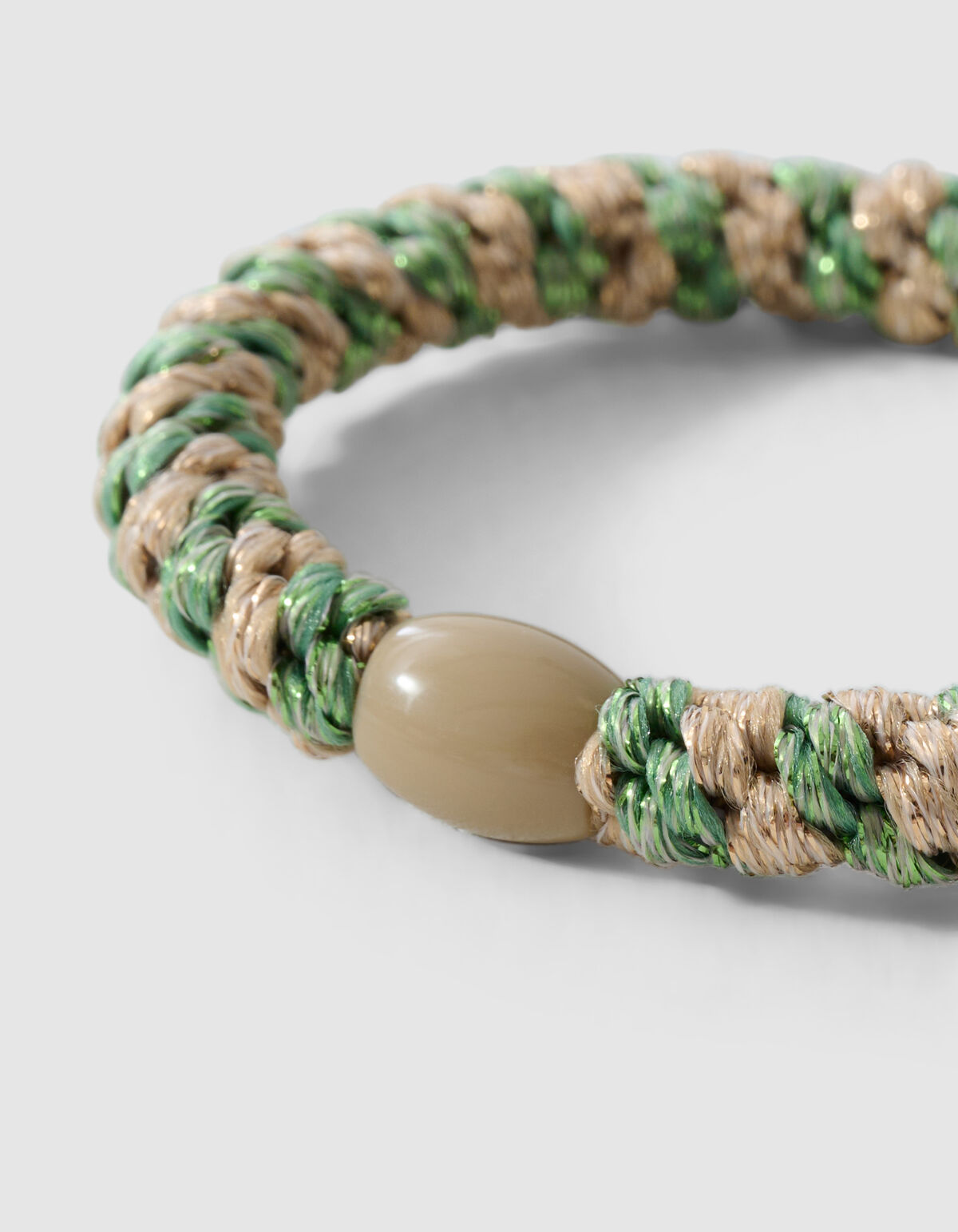 Lurex Haarelastiek Groen