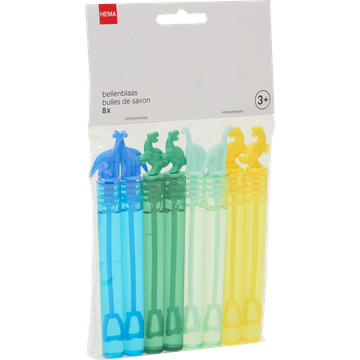 HEMA Bellenblaas Mini Multicolor 8 Stuks