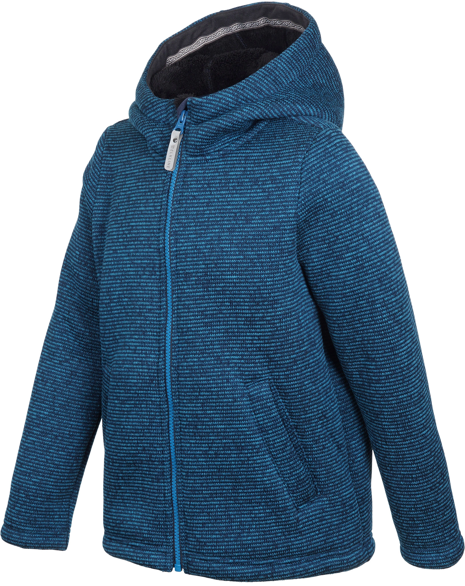 Fleecejacke LITTLE STRANGER in blueshadow/black