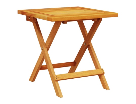 VIDAXL - Bain de soleil Chaises longues lot de 2 avec table rouge bois massif d'acac...