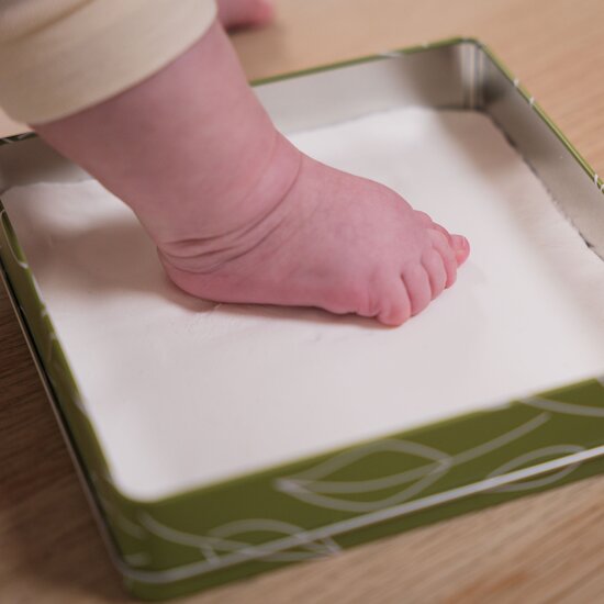 Cadre baby box carrée   Olive Tree        de               Petit Artichaut