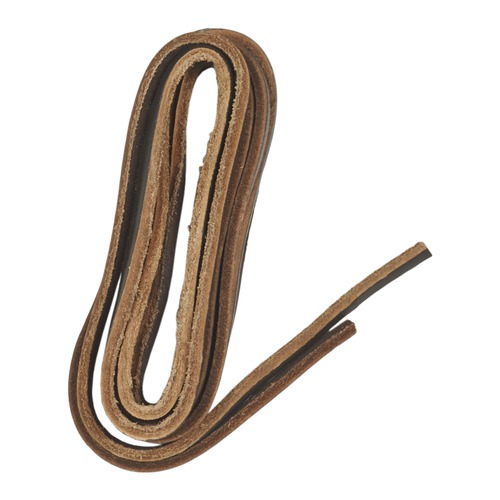 Famaco - LACET CUIR 120 CM MARRON FONCE - Marron foncé