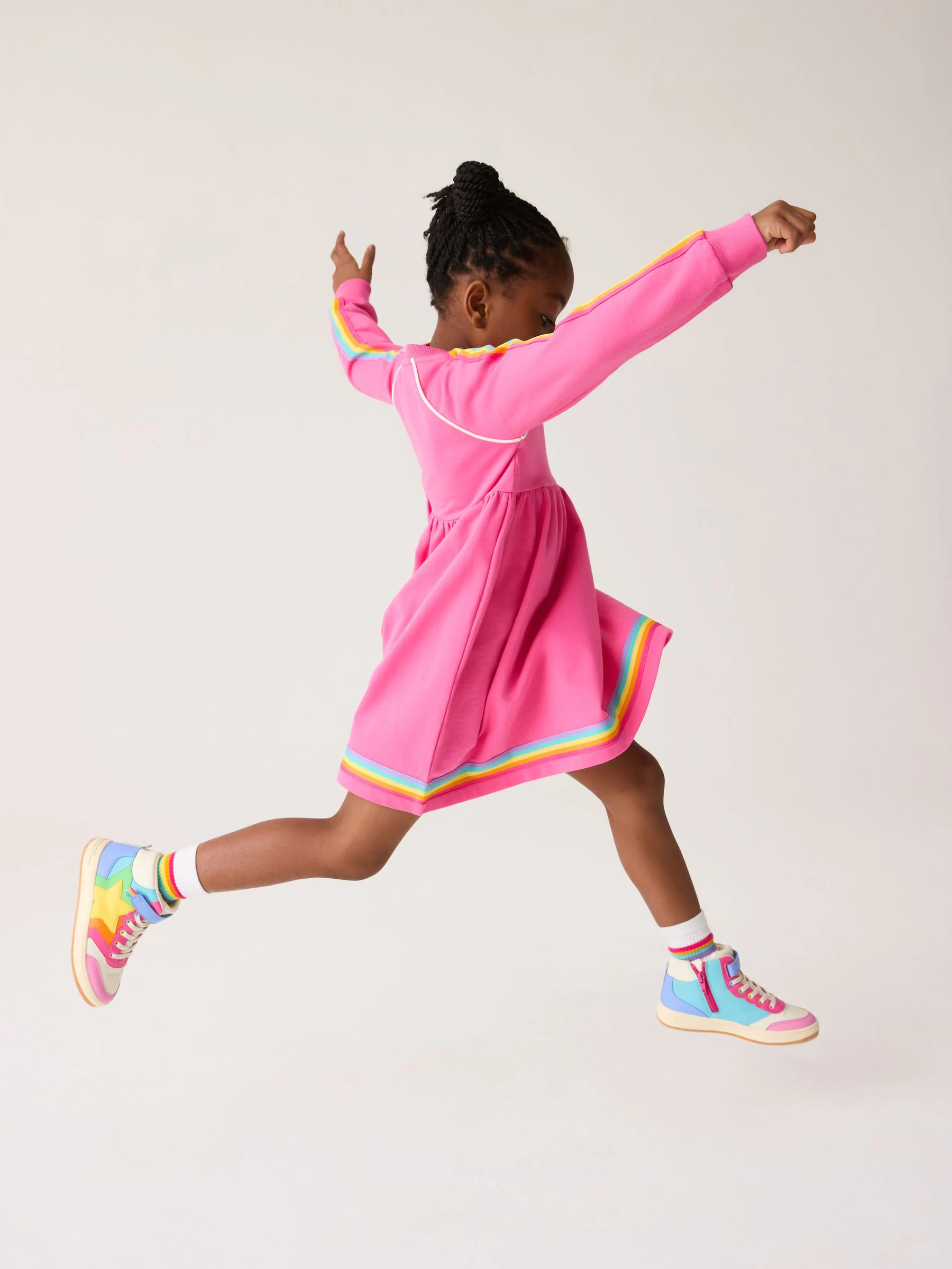 Roze - Little Bird by Jools Oliver sweatjurk van 100% katoen