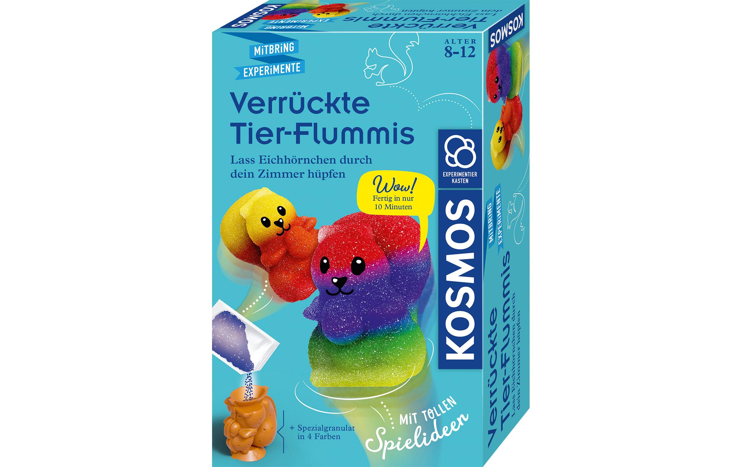Experimentierkasten Verrückte Tier-FlummisBunte Flummis herstellen