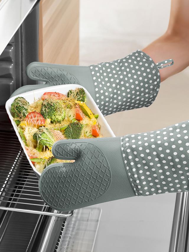 Topfhandschuhe Silikon, 1 Paar