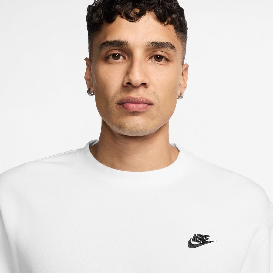 Nike Sweat Club - Blanc/Noir