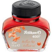 Encre 4001 dans un flacon, rouge, contenu: 30 ml