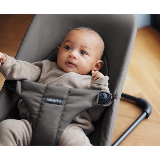 Transat Balance Soft Tri-Fab   Anthracite        de               BabyBjörn