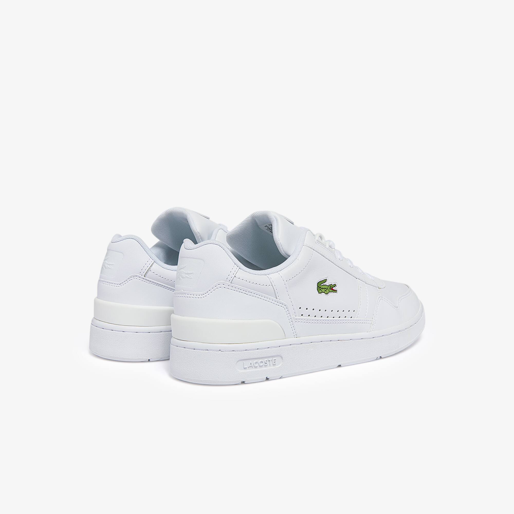 Sneakers T-Clip homme en cuir et matière synthétique Sneakers - Blanc - Lacoste - Homme