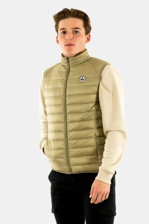 Gilets ss manche jott doudoune sans manchetom 205 kaki clair
