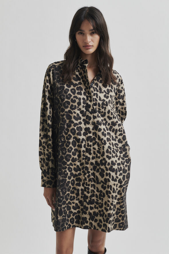 Second Female Leora Tunic Dress Mulch