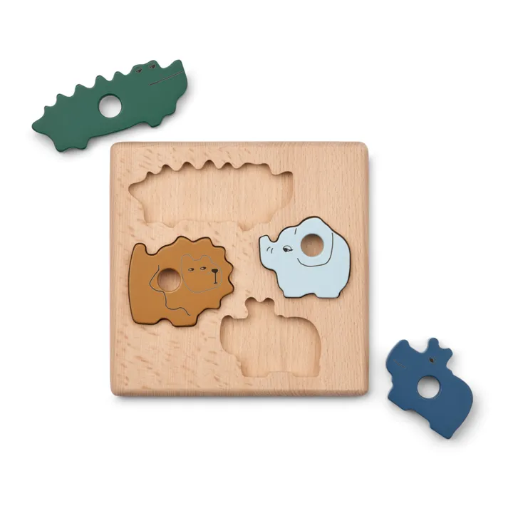 Liewood Puzzle Suki | Garden green multi mix