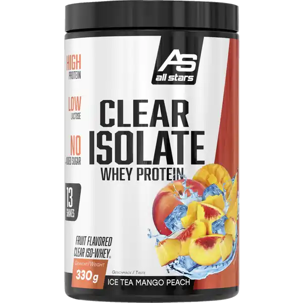 Clear Isolate Whey Protein Ice Tea Mango Peach