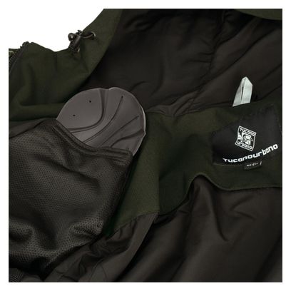 Veste Femme Tucano Urbano Magic Parka Lady 2 en 1 Vert Foncée