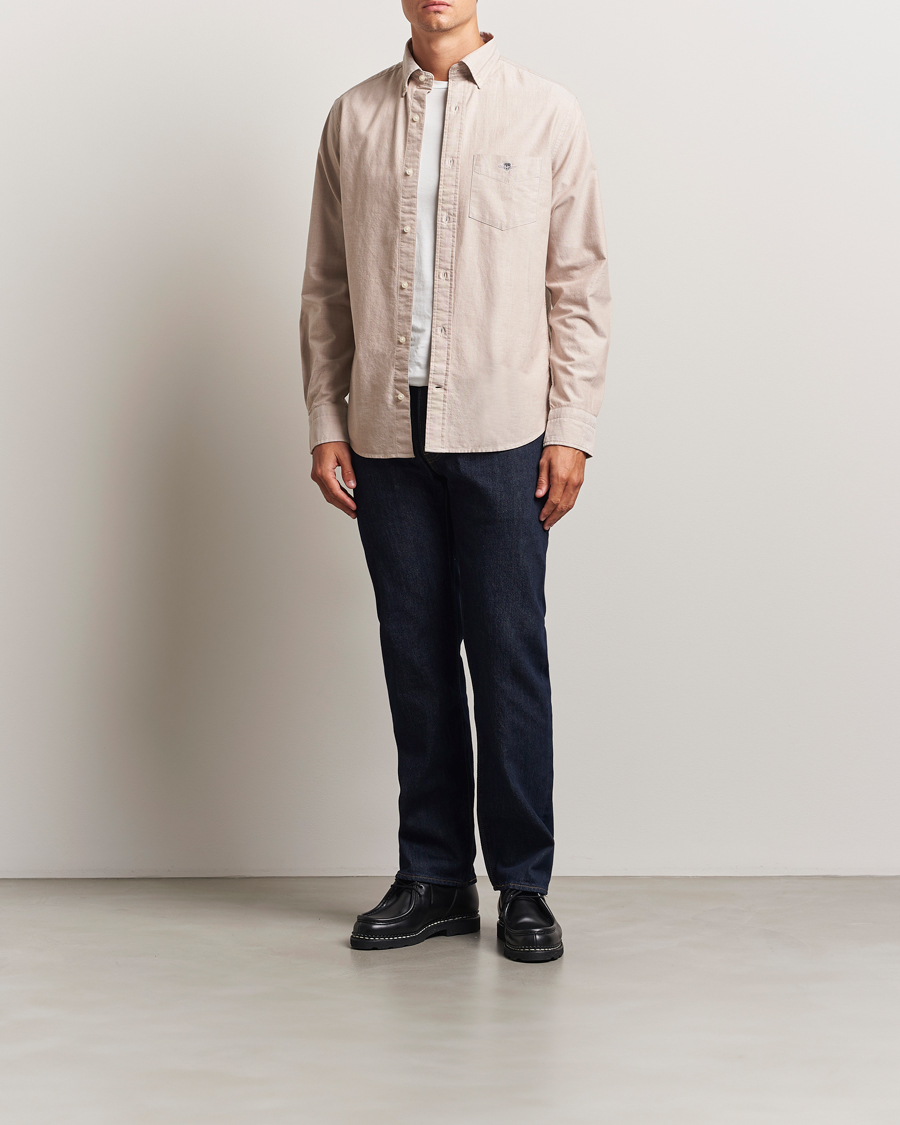 GANT Regluar Fit Classic Oxford Shirt Warm Khaki