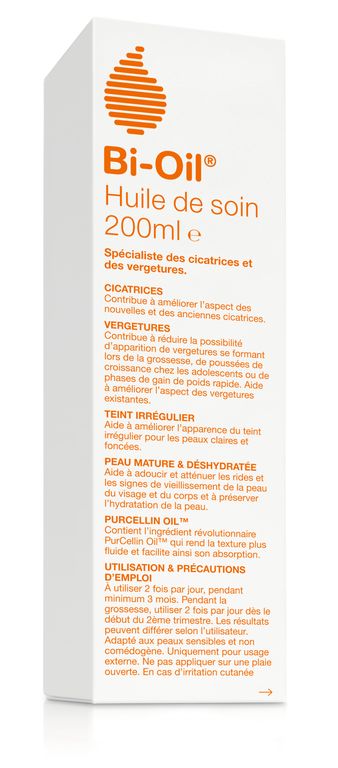 BI-OIL Classic Hautpflegeöl<br>200 ml, Flasche, Öl, Narben/Dehnungsstreifen