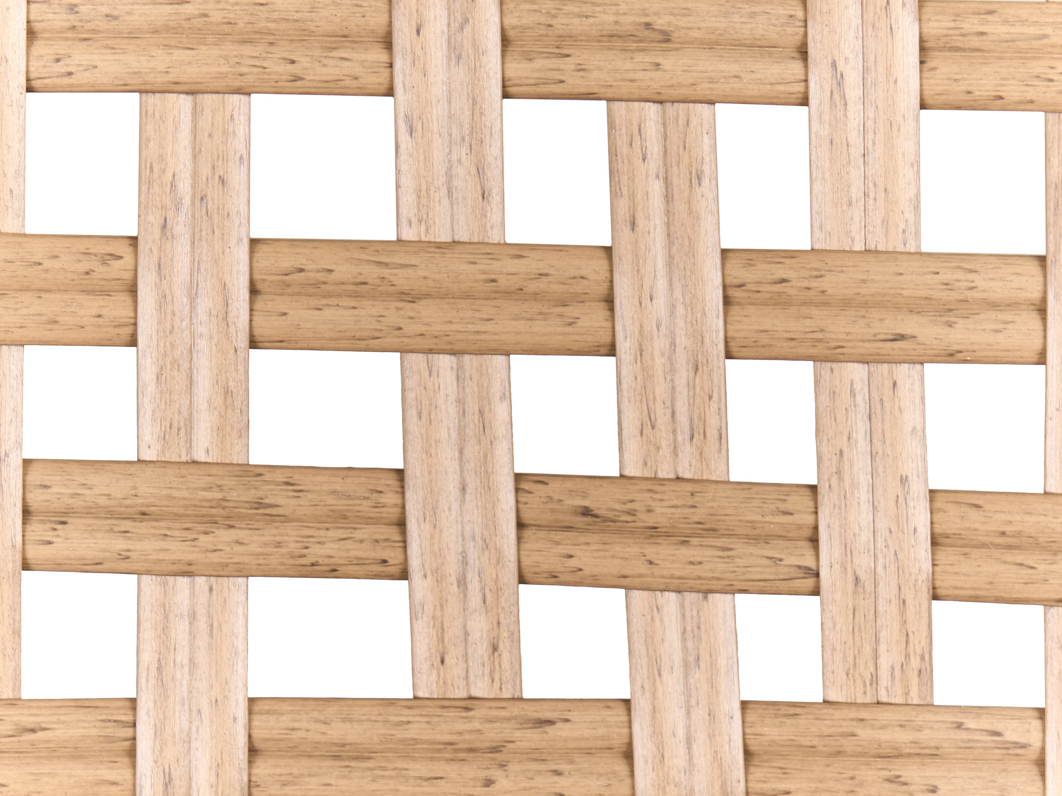 Tuinbank met tafel 4-zits OMEGANA modulair PE rotan Lichtbeige