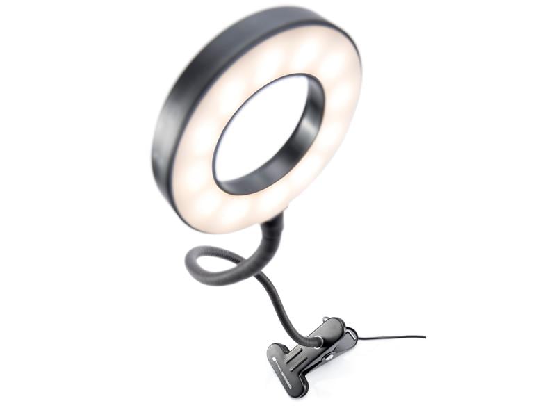 Rio LED Ring Light Beauty Station Schwarz Ringlicht