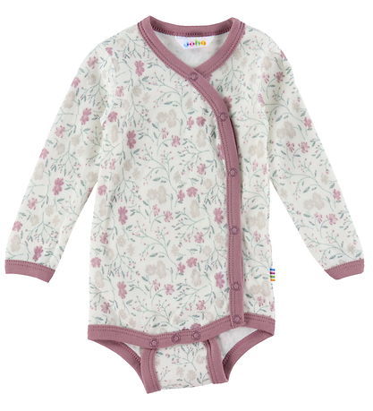 Joha Wickelbody l/ä - Wolle/Bambus - Off White/Rose
