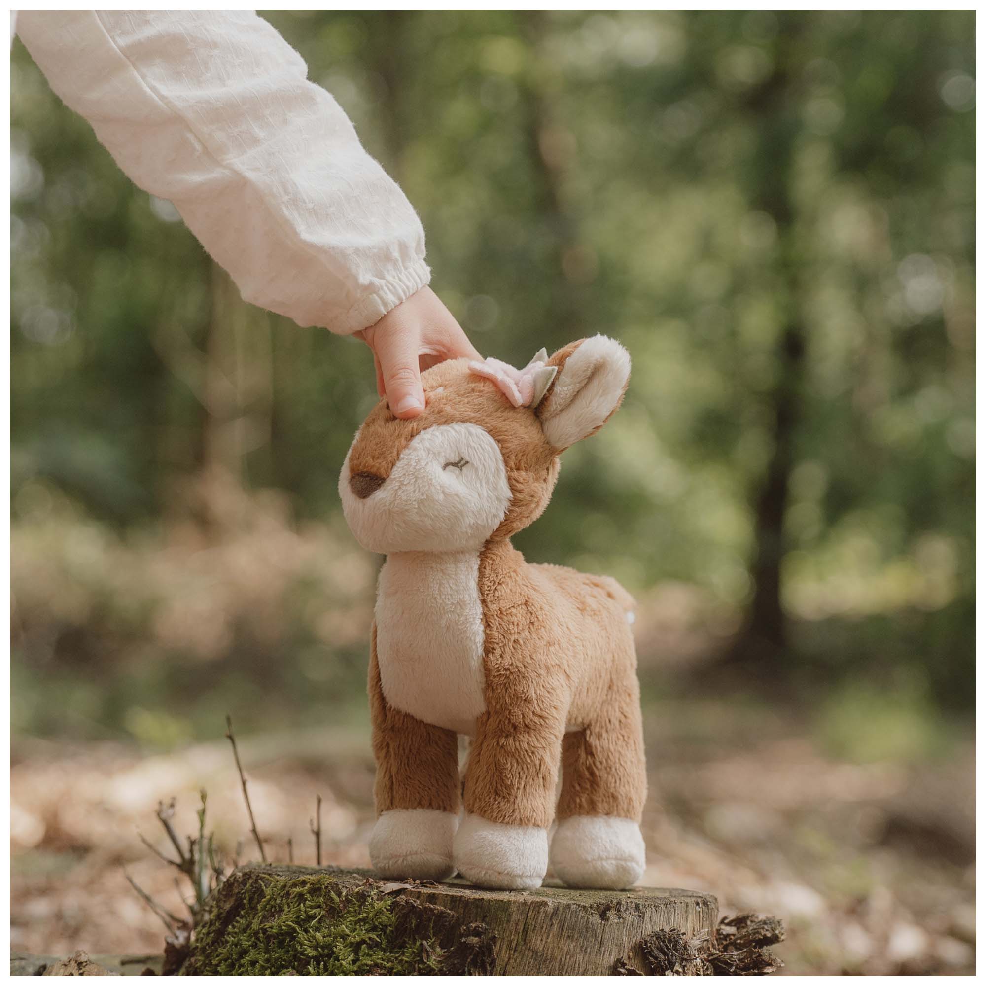Little Dutch knuffel hert Fairy Garden bruin